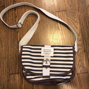 Sloane Ranger striped bag